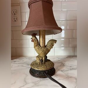 Vintage Rooster Lamp